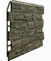 Фасадная панель Fineber, Скол 3D, Цвет Дымчатый