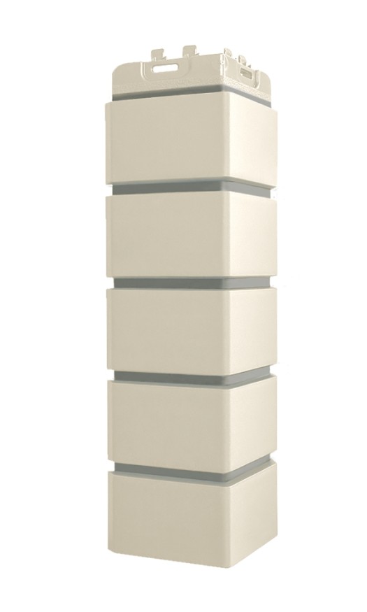 Угол Grand Line, Клинкерный кирпич Design, Молочный цвет. купить в Новороссийске