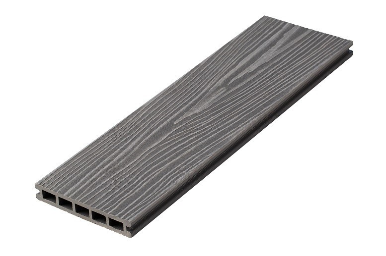 Террасная доска из ДПК RusDecking Unodeck Ultra - Цвет: Серый купить в Новороссийске