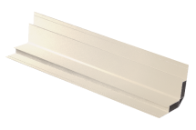 Внутренний угловой элемент, алюминиевый, белый.