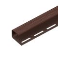 J-профиль Tecos Lux, цвет Итальянский орех. купить в Новороссийске