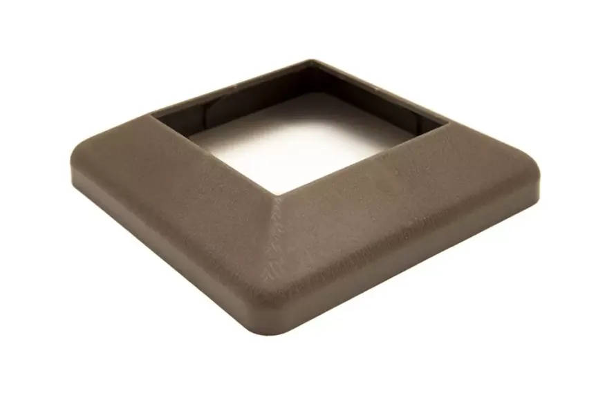 Крышка нижняя ПВХ для столба 100х100 Deckart Венге купить в Новороссийске