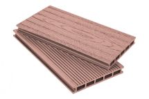 Террасная доска ДПК АЙ-ТЕХПЛАС 160x22 терракотового цвета