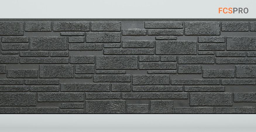 Фиброцементные панели FCS Simple АА1 (под камень) купить в Новороссийске