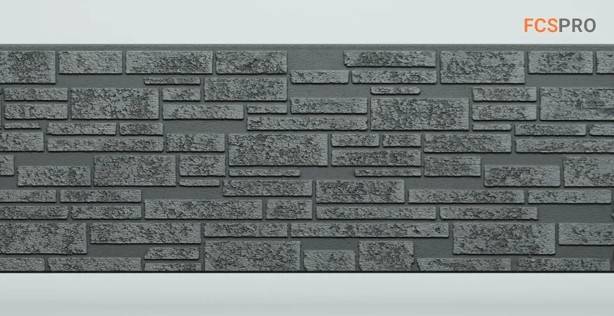 Фиброцементные панели FCS Simple АА1 (под камень) купить в Новороссийске