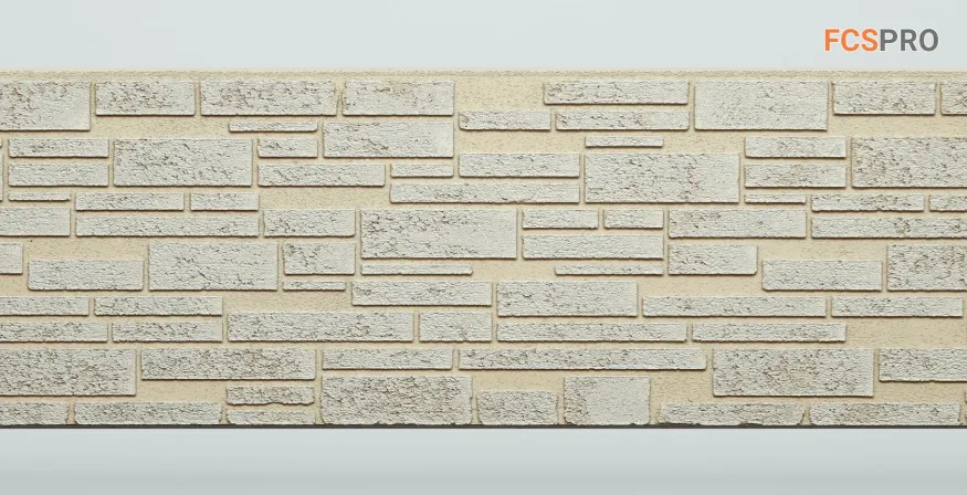 Фиброцементные панели FCS Simple АА1 (под камень) купить в Новороссийске