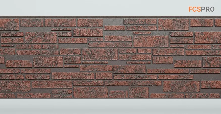 Фиброцементные панели FCS Simple АА1 (под камень) купить в Новороссийске