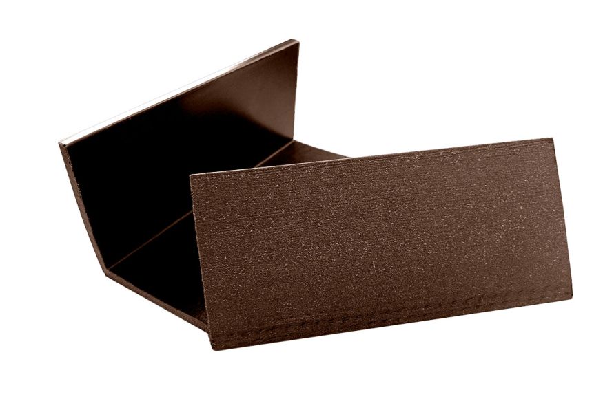 Угол ДПК Gardeck для сайдинга Коричневый купить в Новороссийске