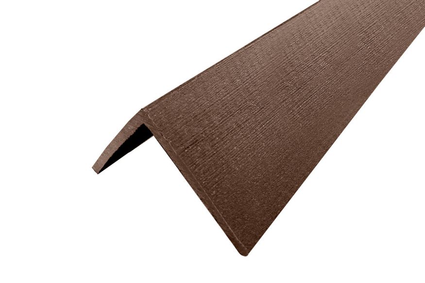 Угол ДПК Gardeck для сайдинга Коричневый купить в Новороссийске
