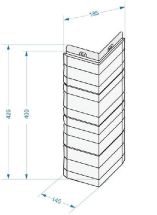 Угол Docke Алтай Корица