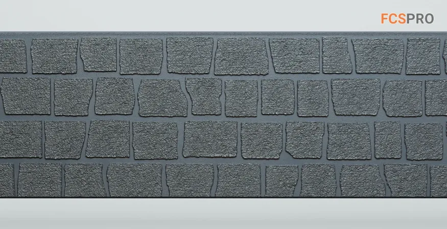 Фиброцементные панели FCS Simple АА2 (под камень) купить в Новороссийске