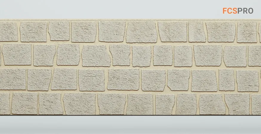 Фиброцементные панели FCS Simple АА2 (под камень) купить в Новороссийске