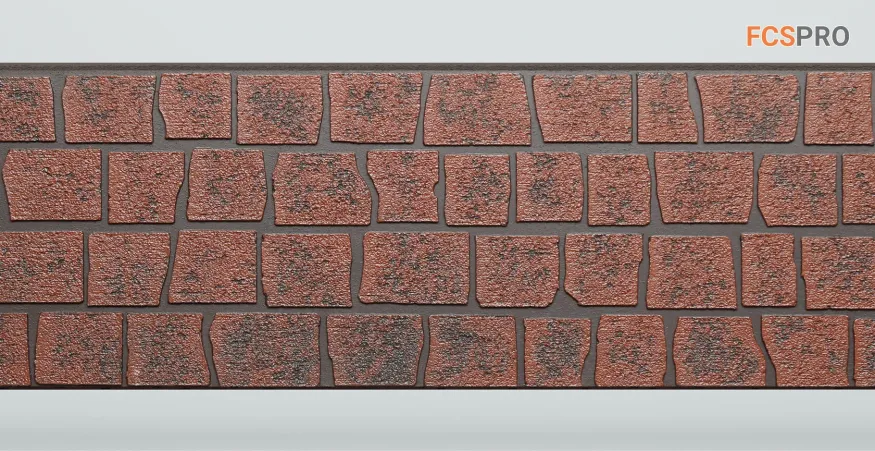 Фиброцементные панели FCS Simple АА2 (под камень) купить в Новороссийске