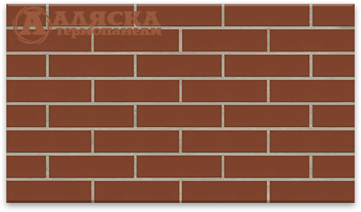 Фасадные термопанели Аляска серия Элевация 07. Rot glatt купить в Новороссийске