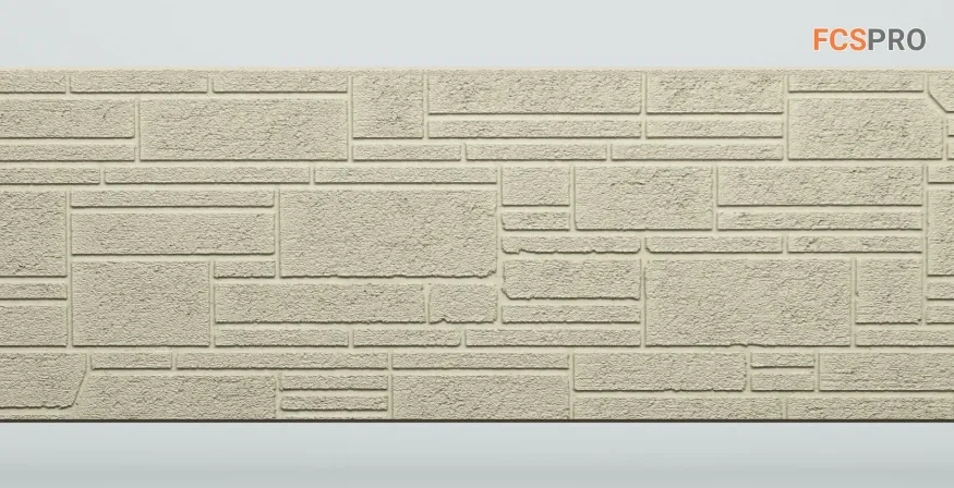 Фиброцементные панели FCS Simple АА3 (под камень) купить в Новороссийске