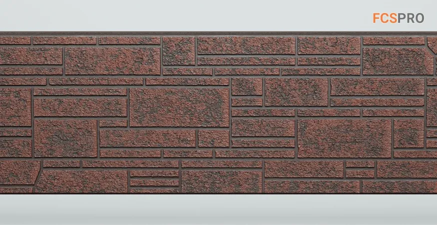 Фиброцементные панели FCS Simple АА3 (под камень) купить в Новороссийске