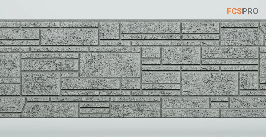 Фиброцементные панели FCS Simple АА3 (под камень) купить в Новороссийске