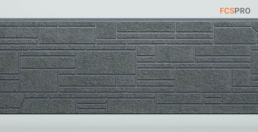 Фиброцементные панели FCS Simple АА3 (под камень) купить в Новороссийске