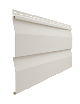Виниловый сайдинг Docke, Корабельный  брус D4.5D STANDARD, Пломбир