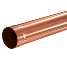 Водосточная труба Aquasystem 3.00м, медь 150/100