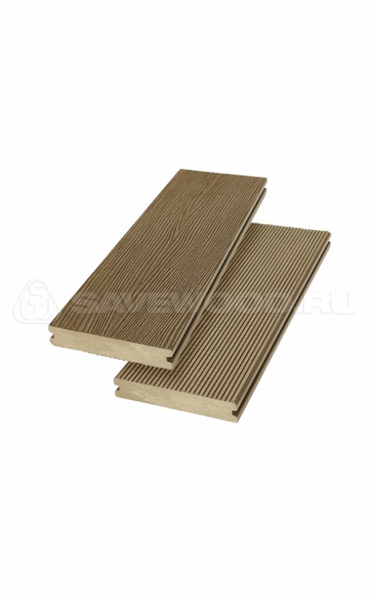 Террасная доска ДПК SaveWood, SW Abies (R), Тик купить в Новороссийске