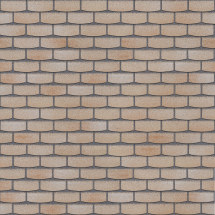 Фасадная битумная плитка Технониколь HAUBERK камень Травертин, 2.2 кв.м.