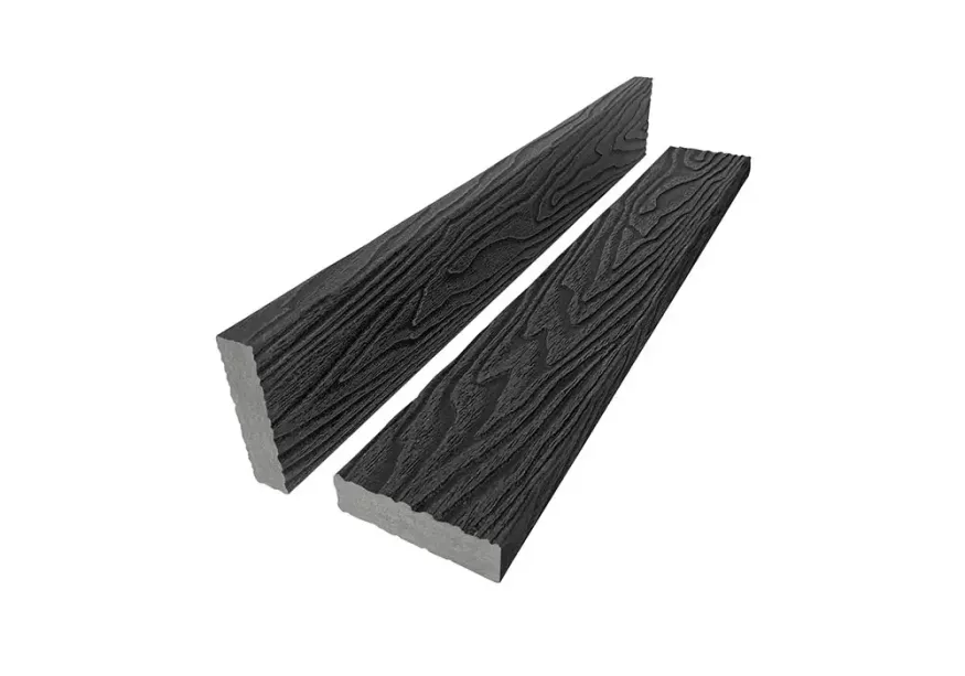 Брус лавочный 3D-тиснение 20×80 — Графит купить в Новороссийске