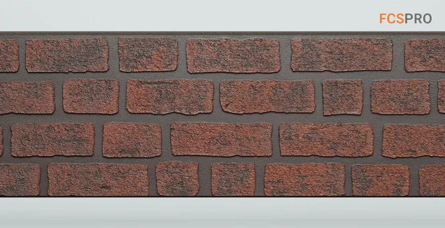 Фиброцементные панели FCS Simple АА4 (под кирпич) купить в Новороссийске