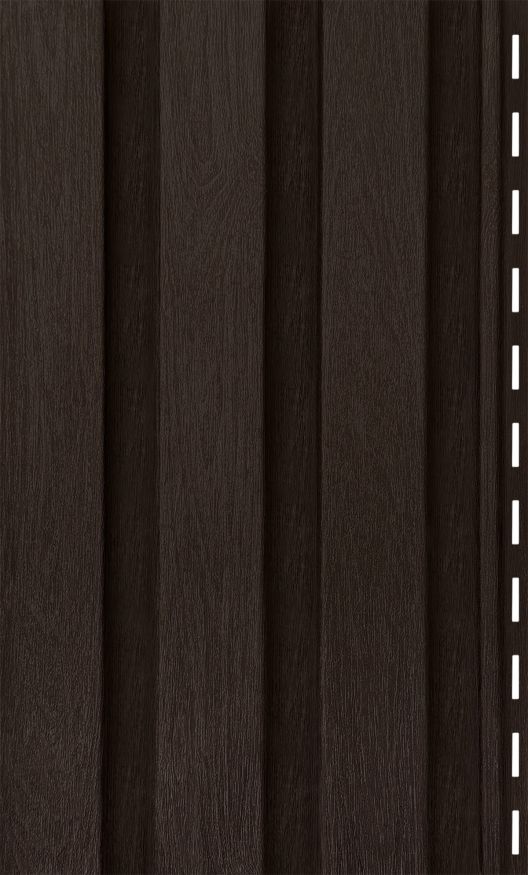 Сайдинг Ю-Пласт, Тимберблок, Рейка фасадная, Орех тёмный купить в Новороссийске