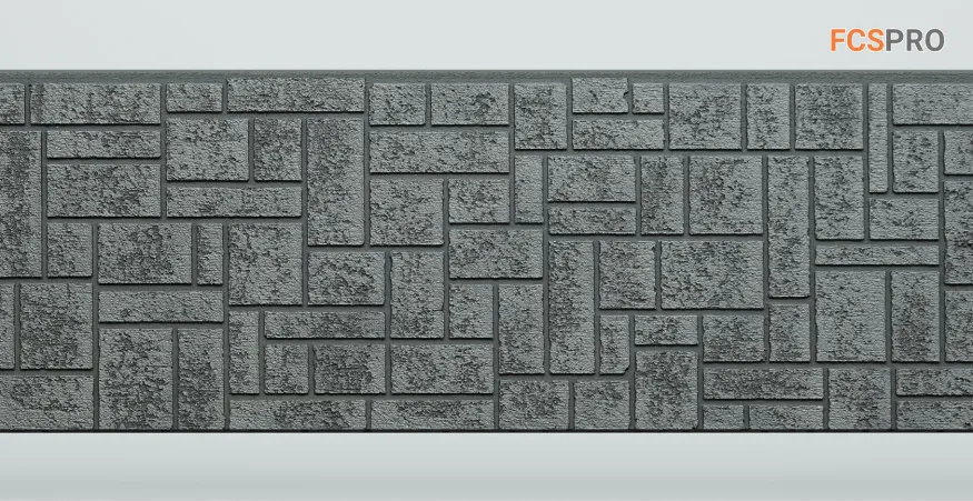 Фиброцементные панели FCS Simple АА5 (под камень) купить в Новороссийске