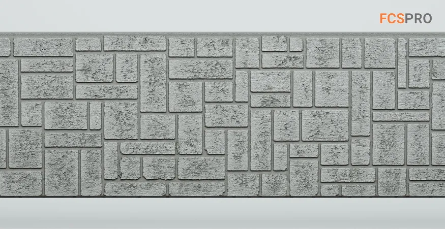 Фиброцементные панели FCS Simple АА5 (под камень) купить в Новороссийске