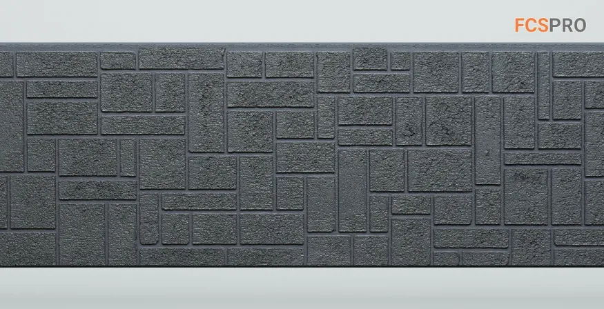 Фиброцементные панели FCS Simple АА5 (под камень) купить в Новороссийске