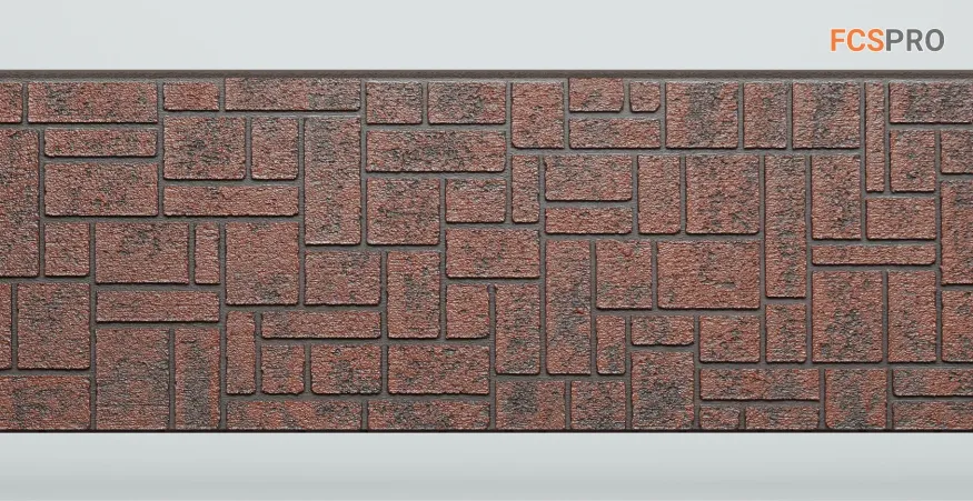 Фиброцементные панели FCS Simple АА5 (под камень) купить в Новороссийске