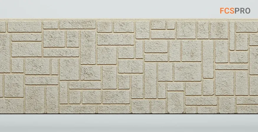 Фиброцементные панели FCS Simple АА5 (под камень) купить в Новороссийске
