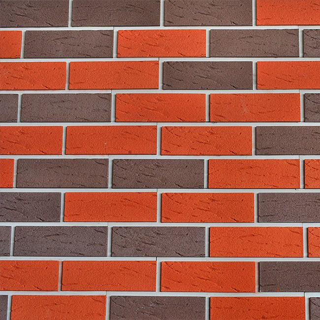 Фасадная плитка Кирисс Фасад, Двухцветный клинкерный кирпич №7 купить в Новороссийске