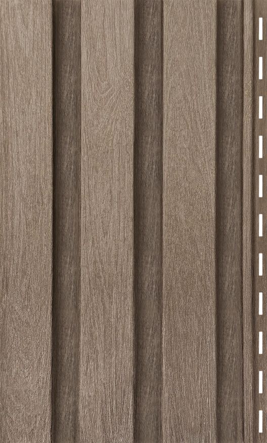 Сайдинг Ю-Пласт, Тимберблок, Рейка фасадная, Орех светлый купить в Новороссийске