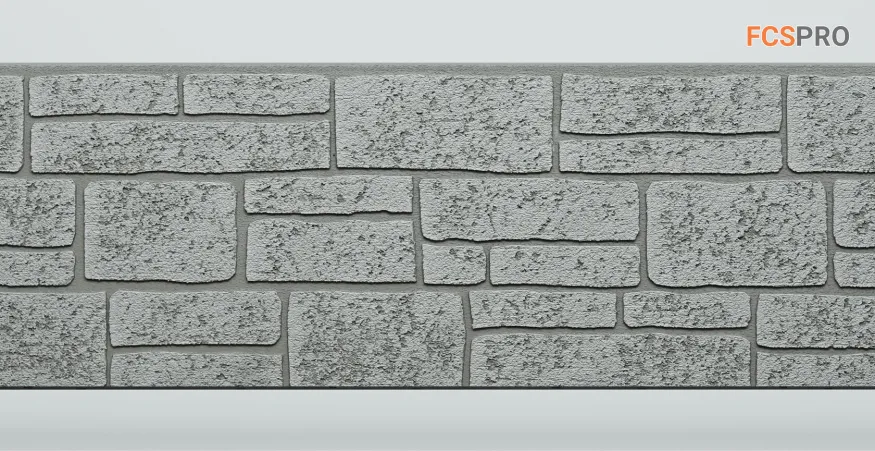 Фиброцементные панели FCS Simple АА6 (под камень) купить в Новороссийске