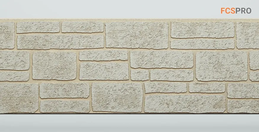 Фиброцементные панели FCS Simple АА6 (под камень) купить в Новороссийске