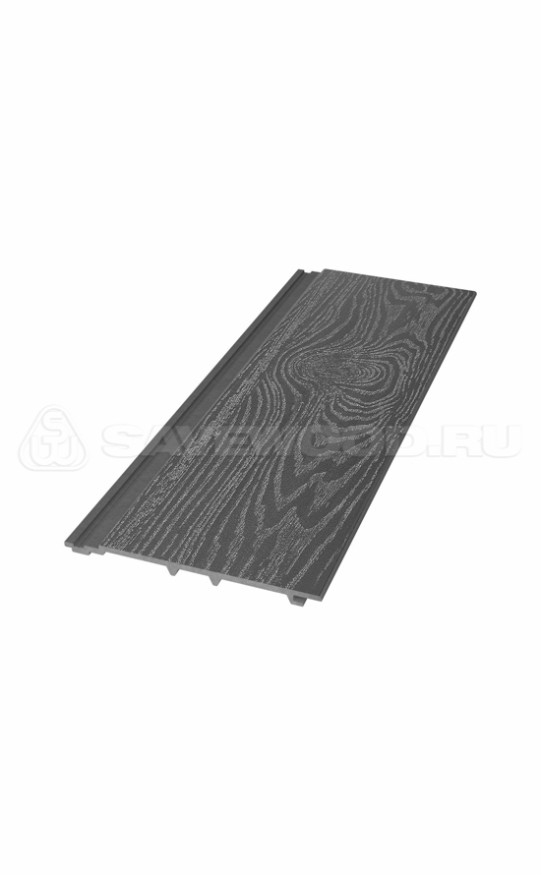 Сайдинг из ДПК SaveWood, SW Cedrus (T), Графит купить в Новороссийске