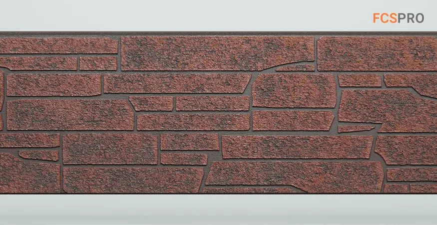 Фиброцементные панели FCS Simple АА7 (под камень) купить в Новороссийске