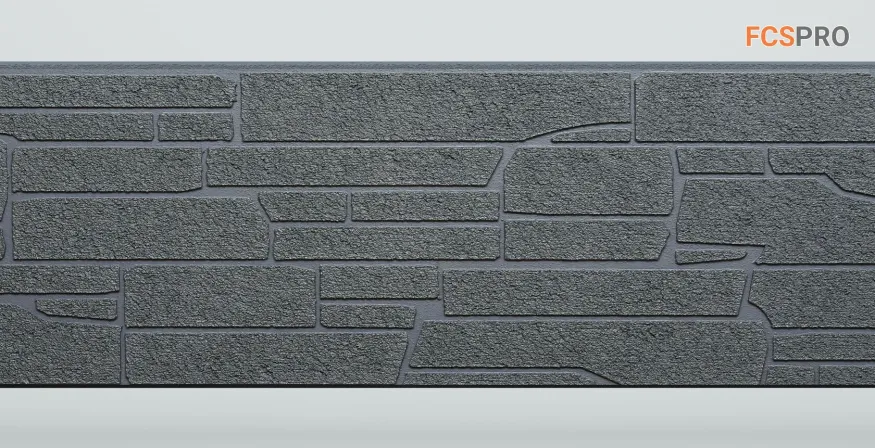 Фиброцементные панели FCS Simple АА7 (под камень) купить в Новороссийске