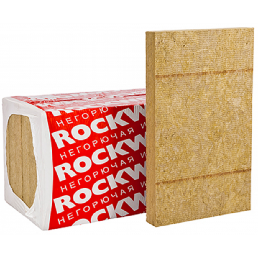 Утеплитель Венти Баттс 50х600х800 Rockwool купить в Новороссийске