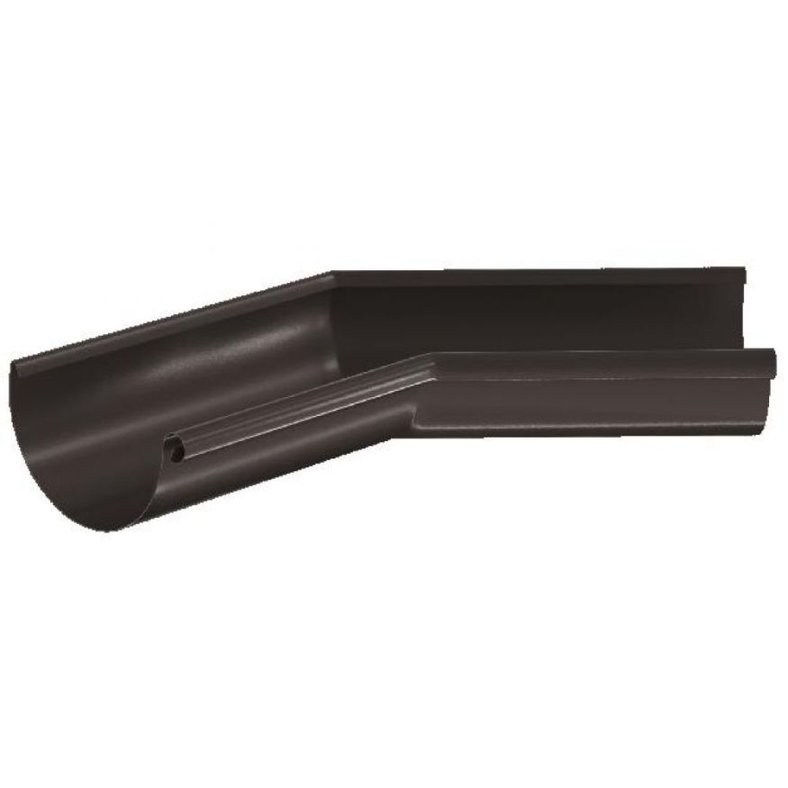 Угол желоба внутренний 135° Aquasystem RR 32 Тёмно-коричневый 150/100 купить в Новороссийске