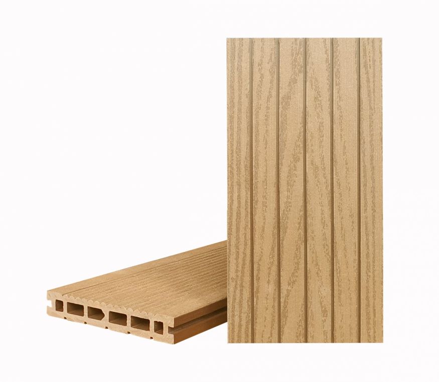 Террасная доска ДПК Terrapol Классик (Пустотелая с пазом) Кантри, Дуб Севилья купить в Новороссийске