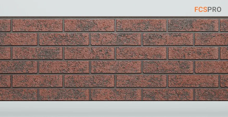 Фиброцементные панели FCS Simple АА9 (под кирпич) купить в Новороссийске