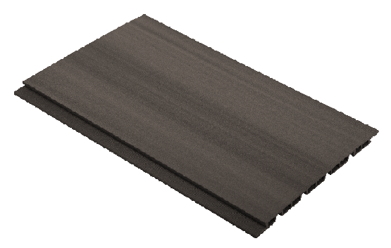 Фасадная панель GRINDERDECO, ДПК, двусторонняя, цвет Венге купить в Новороссийске