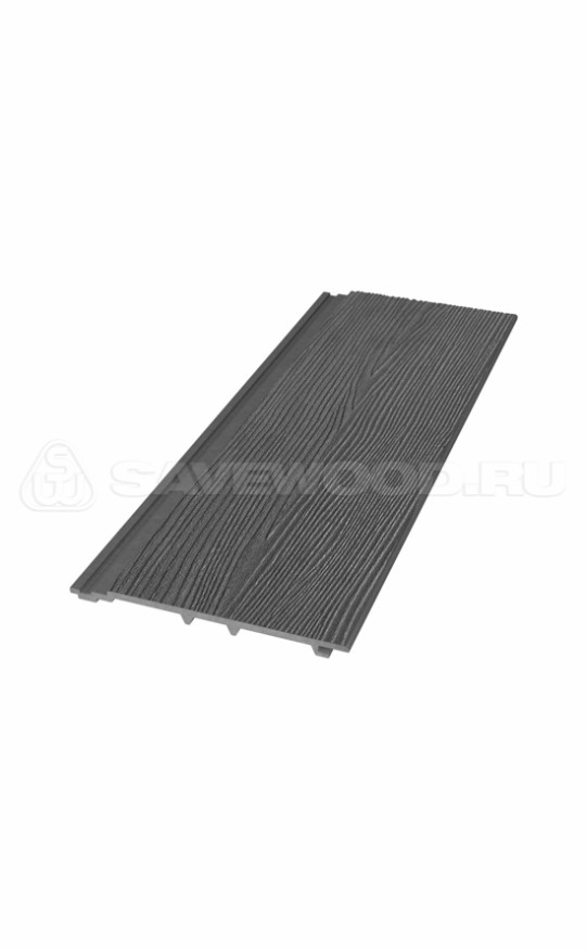 Сайдинг из ДПК SaveWood, SW Cedrus (R), Графит купить в Новороссийске