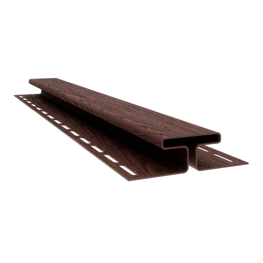 H-профиль соединительный Технониколь Фактур, Орех купить в Новороссийске