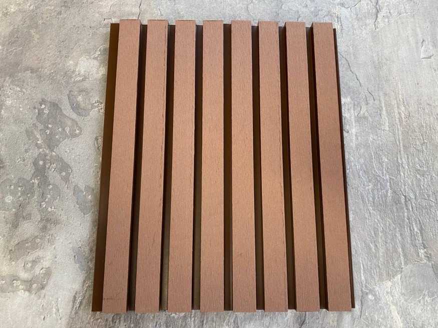 Фасадная реечная панель EasyDecking, Wood-X, Коричневый купить в Новороссийске