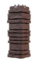 Угол наружный Grand Line, Сланец Classic, Шоколадный